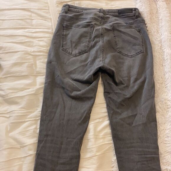 zara grey studded jeans - Picture 4 of 4